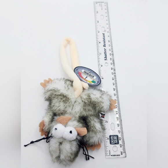 Combo Critter Frosted Rat with Catnip Pocket Realistic Design - Picture 5 of 6